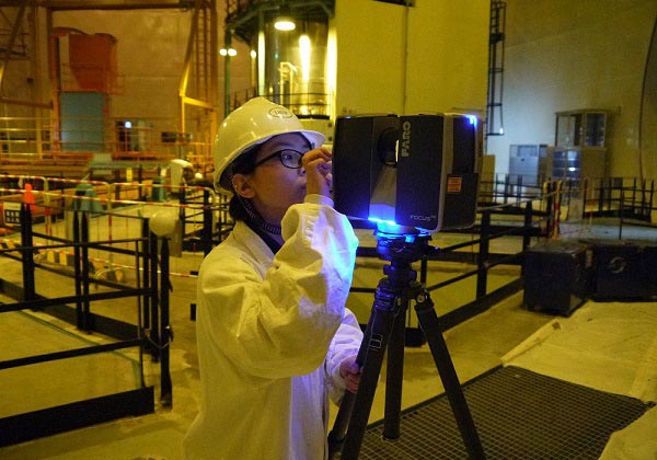 核電廠等環(huán)境大空間三維激光掃描測(cè)量